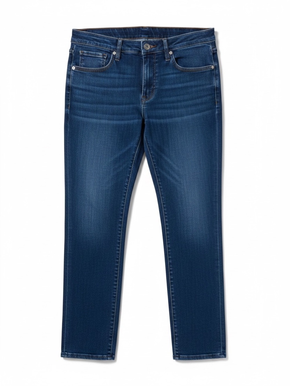 NYDJ Jeans Straight Leg Lift Tuck Dark Wash Blue Size 6